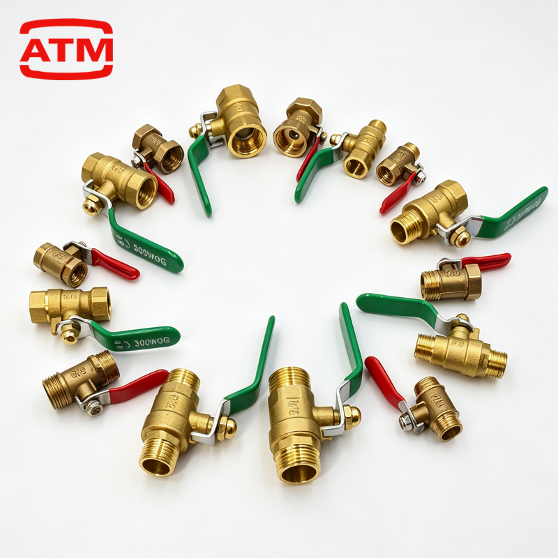 Compression Fitting Brass - 1/8' 1/4' 3/8' 1/2' Pirinç Küçük