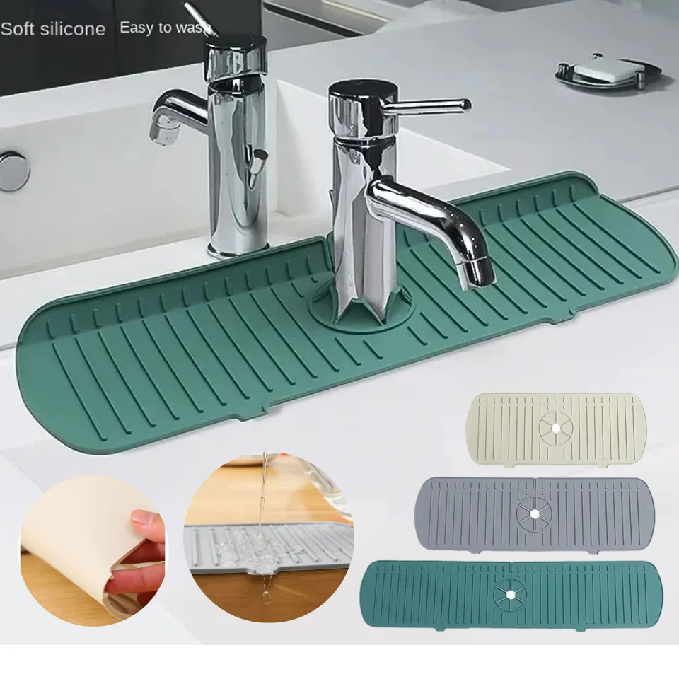 Silicone Tap Washer - Mutfak Musluğu Sıçrama Önleyici Silikon Altlık,