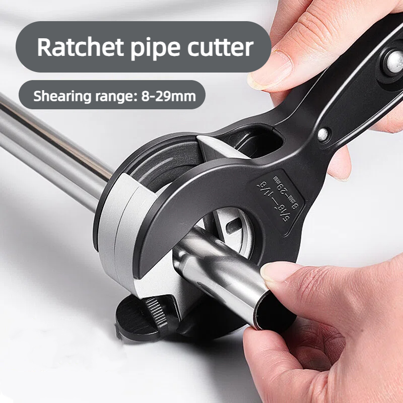 Pipe Cutter Ratchet - 1 adet cırcırlı boru boru kesici