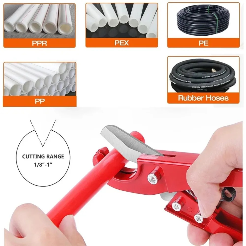 PU/PP/PE/PPR Hortum Kesme El A - Pipe Cutter Ratchet incelemesi ve fiyatı