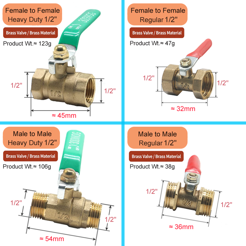 1/8' 1/4' 3/8' 1/2' Pirinç Küç - Compression Fitting Brass incelemesi ve fiyatı